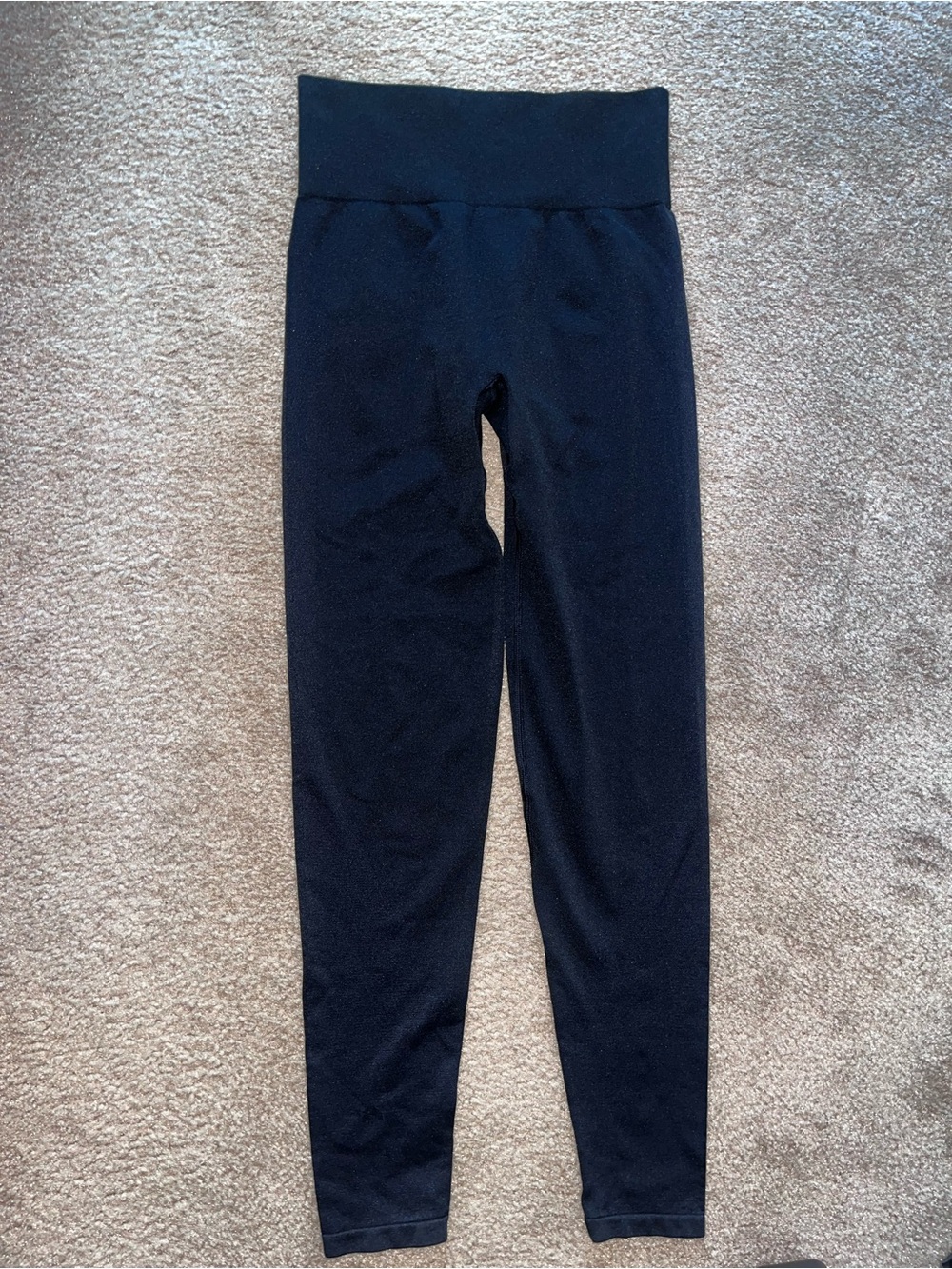 PINK Victoria's Secret Seamless Black Leggings